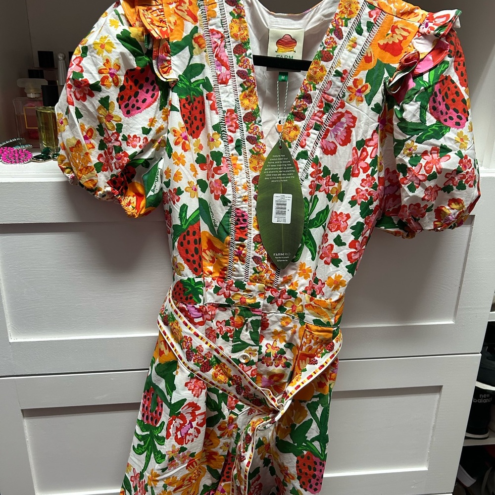 FARM Rio Floral Print Women's Romper